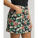 RLX RALPH LAUREN Dames Gedrukt Aim Skort 17 " - Island Bamboo Floral