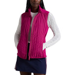 RLX Ralph Lauren Frauen coole Wollhybrid Performance - Fuchsia Berry