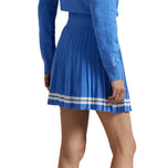 Rlx Ralph Lauren Women's Tree Pleed Golf Golf Skort - Summer Blue / White