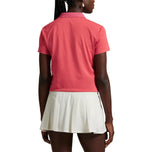 RLX Ralph Lauren Women's Tour Performance Golf Shirt- Red Sky