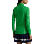 Rlx Ralph Lauren Frauen -Trikot UV Viertel Zip Golf Pullover - Tiller Green