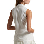 RLX Ralph Lauren Women's Lengan Tur Performa Polo Shirt - Putih