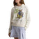 RLX Ralph Lauren Women's Polo Bear 2/48 Cotton Blend Golf Pullover - White Splash Multi