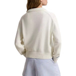 RLX Ralph Lauren Women's Polo Bear 2/48 Cotton Blend Golf Pullover - White Splash Multi