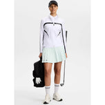 J.Lindeberg Women's Janice Full Zip Golf Mid-Layer - Puti