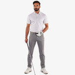 Galvin Green Maxwell Golf Shirt - Cool Grey/White