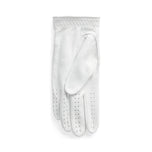 RLX Ralph Lauren Performance Performance Cabretta Balat Golf Glove Kaliwa - Ceramic White