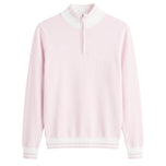 Pulover Golf Setengah Zip Rajutan Kora Wanita Rohnisch - Cradle Pink