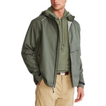 RLX RALPH LAUREN WATER -REPELLENT HUDE -MAAD - FOSSILEN GROEN