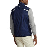 Rlx ralph lauren stratus plaid volledig ritsvest - Franse marine glen plaid