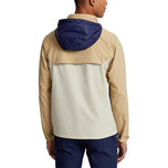 RLX Ralph Lauren Par Water -Repellent Windbreaker Golf Jacket - Classic Khaki