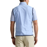 RLX Ralph Lauren Paneled Stretch Terry Vest - Office Blue