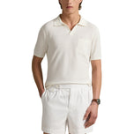 Rlx ralph lauren coton coolmax tricot de golf Polo - éclaboussures blanches