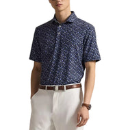 RLX Ralph Lauren 印花輕盈氣流高爾夫 Polo 衫 - 精緻海軍藍 Chin Chin Rlx