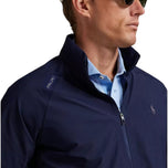 RLX Ralph Lauren 风衣高尔夫夹克 - 精致海军蓝