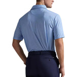 RLX Ralph Lauren 印花輕盈氣流高爾夫 Polo 衫 - 秋季藍色玉蘭鑽石