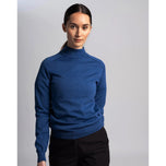 Cross Women Gillian Crew Golf Knit - Tunay na Blue