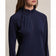 RLX Ralph Lauren Women's Stretch Jersey Peached Quarter-Zip Pullover - Refined Navy