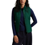 RLX Ralph Lauren Frauen hybrid Performance gesteppte Weste - Hunter Green