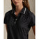 RLX RALPH LAUREN Dames Gedrukt Lichtgewicht Airflow Golfshirt - Polo Black Polka Dot