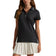 RLX RALPH LAUREN Dames Gedrukt Lichtgewicht Airflow Golfshirt - Polo Black Polka Dot