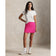 RLX Ralph Lauren Women's 4-Way Stretch A-Line Golf Skort-Currant/Ceramic White/Hunter Green