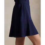 RLX Ralph Lauren Women's A -Line Interlock Golf Skort - Pinino na Navy