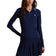 Rlx Ralph Lauren Women's Stretch Cable actif Câble à moitié zip Pullover - Multime Navy / céramique Multi