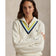 RLX Ralph Lauren WORT WOOL Campuran Sweater Pullover - Antik Putih