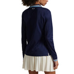 RLX RALPH LAUREN WANITA TURUNGAN PELIHAT LAMPU POLO POLO - Tentera Laut Tentera Laut/Sutton Blue/Ceramic White