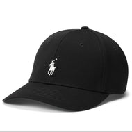 RLX Ralph Lauren 馬球運動員斜紋高爾夫球帽 - Polo 黑色