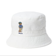 RLX Ralph Lauren Polo Bear Golf Bucket Hat – Keramikweiß