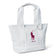 Rlx Ralph Lauren Big Pony Pony Pony Cart Sac - White en céramique