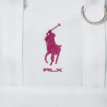 Rlx Ralph Lauren Big Pony Pony Pony Cart Sac - White en céramique