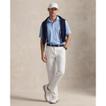 RLX Ralph Lauren 印花輕盈氣流高爾夫 Polo 衫 - 辦公室藍色 Divot 點