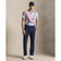 RLX Ralph Lauren 印花輕質氣流高爾夫 Polo 衫 - 秋季藍色 Beekman Deco