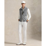 RLX Ralph Lauren Kinetic Spacer Penuh Zip Golf Vest - Peak Grey/Stone Pebble