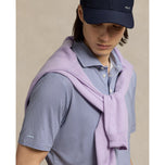 Rlx Ralph Lauren Polo de golf de golf de flux d'air léger imprimé - Garden diamant 3d rose