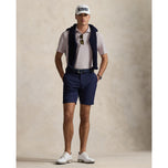 RLX RALPH LAUREN Stripe 투어 파티크 골프 폴로 셔츠 - 가든 핑크 멀티