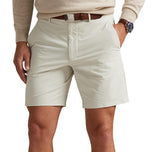 RLX RALPH LAUREN TAPPARATE FIT STRECK Performance Golf Shorts - Stone Pebble