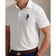 RLX RALPH LAUREN POLO BEAR AIRTECH PIQUE GOLF POLO SHIRT -CERAMIC WHITE