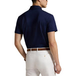 RLX RALPH LAUREN TATEMORED FIT POLO BEAR PIQUE GOLF POLO SHIRT -CERNEAD NAVY