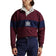 RLX Ralph Lauren Classic Fit Double -Knit Tech Collar Pullover - Rich Ruby/Refined Navy