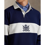 Rlx Ralph Lauren Classic Fit Double-Take Crest Pullover - Navy raffinée / blanc céramique