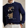 RLX Ralph Lauren Polo Bear Merino Coolmax Golf Pullover - Tentera Laut halus