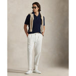 Rlx ralph lauren kapas coolmax rajutan golf polo kemeja - angkatan laut halus