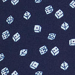 RLX Ralph Lauren Polo de golf de golf de flux d'air léger imprimé - Jeu de dés de marine raffinée