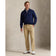 Prestasi Polo Ralph Lauren Fine Gauge Terry Half Zip - Tentera Laut Perancis