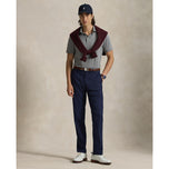RLX Ralph Lauren Disesuaikan Fit Airflow Golf Golf Polo Shirt - Peak Grey