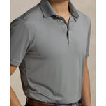 RLX Ralph Lauren Disesuaikan Fit Airflow Golf Golf Polo Shirt - Peak Grey